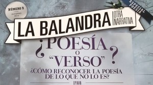 La balandra 9 - Especial Poesía