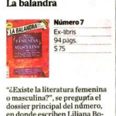 La balandra en Suplemento Ñ