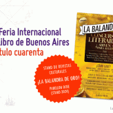 La Balandra en la Feria Internacional del Libro de Buenos Aires