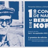 Flyer Concurso de Narrativa "Bernardo Kordon"